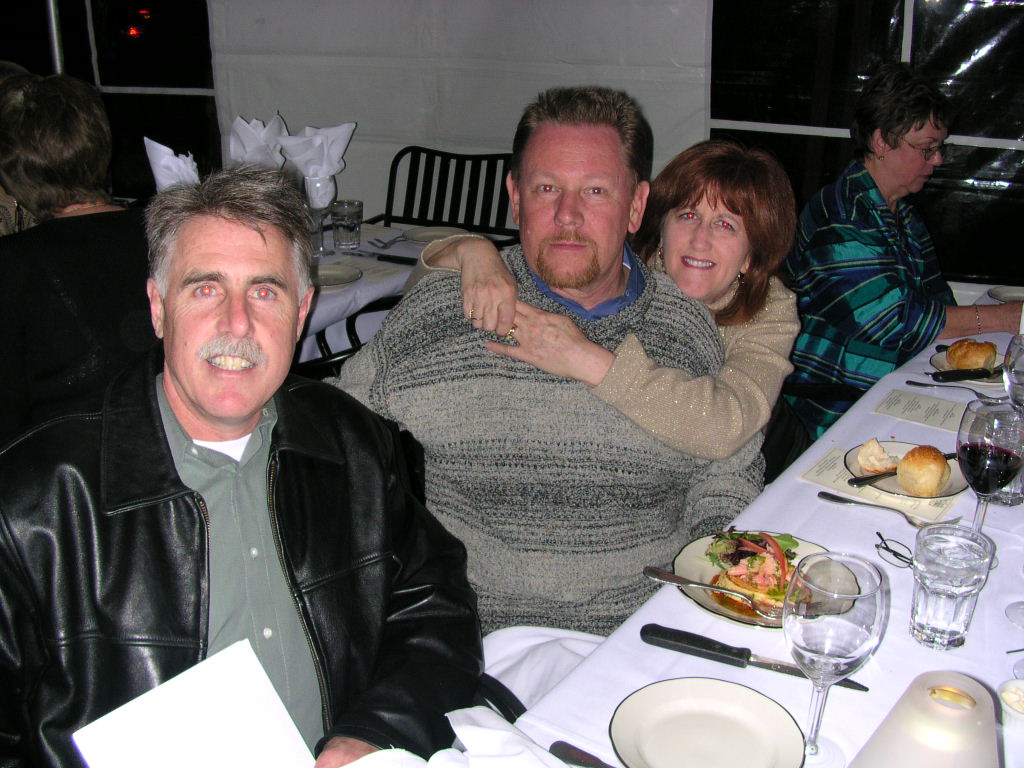 Bob Benziger with Don and Cyndi Hill