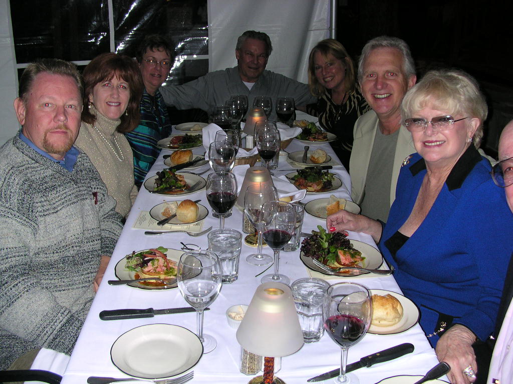 KOV Table 1: From Left
Master Knight (Webmaster) Don and Gental Lady Cynthia Hill,
Barb and Knight Jerry Anderson,

