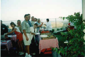 Lindsey Brewer, (another future Gentle Lady), Mike and Mary Nuanes, Mike Brewer, Gary Borkowski, Scott and Sharon Duffner.