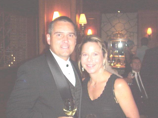 Soon to be Knighted Mark Bertone and his lovely wife Shellee