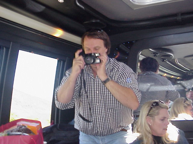 Scott Duffner takes some snaps
